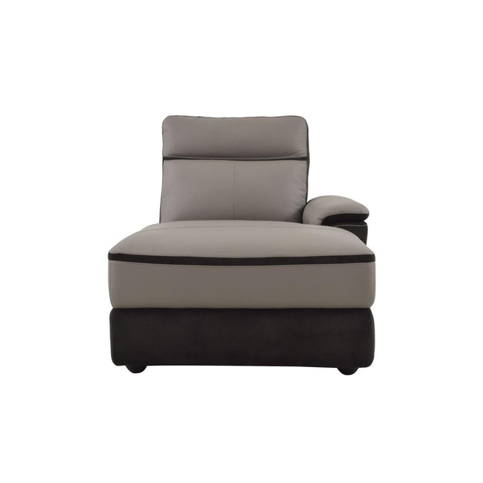 Homelegance Furniture Laertes Right Side Chaise in Taupe Gray 8318-5R image