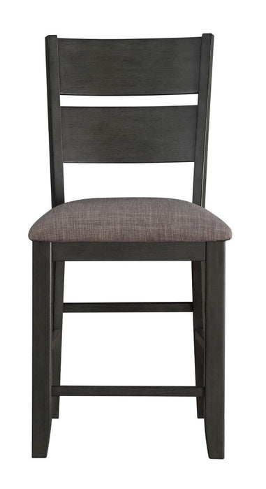 Homelegance Baresford Counter Height Chair in Gray (Set of 2) image