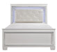 Homelegance Allura King Panel Bed in White 1916KW-1EK* image