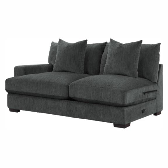 Homelegance Furniture Worchester Left Side 2-Seater in Gray 9857DG-2L image
