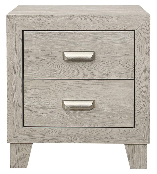 Homelegance Furniture Quinby 2 Drawer Nightstand in Light Brown 1525-4 image