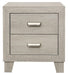 Homelegance Furniture Quinby 2 Drawer Nightstand in Light Brown 1525-4 image