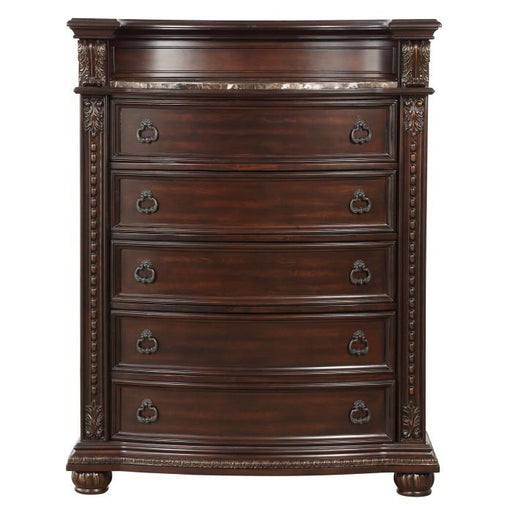 Homelegance Cavalier Chest in Dark Cherry 1757-9 image