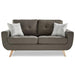 Homelegance Furniture Deryn Loveseat in Gray 8327GY-2 image