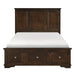 Homelegance Eunice King Platform Bed with Footboard Storage in Espresso 1844KDC-1EK* image