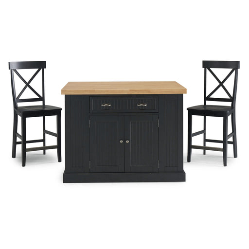 Hartford 3 Piece Kitchen Island Set by homestyles image