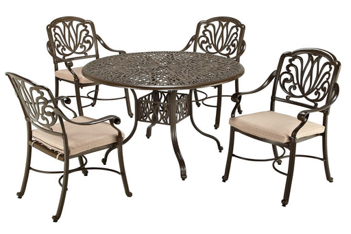 Capri 5 Piece Outdoor Dining Set by homestyles image