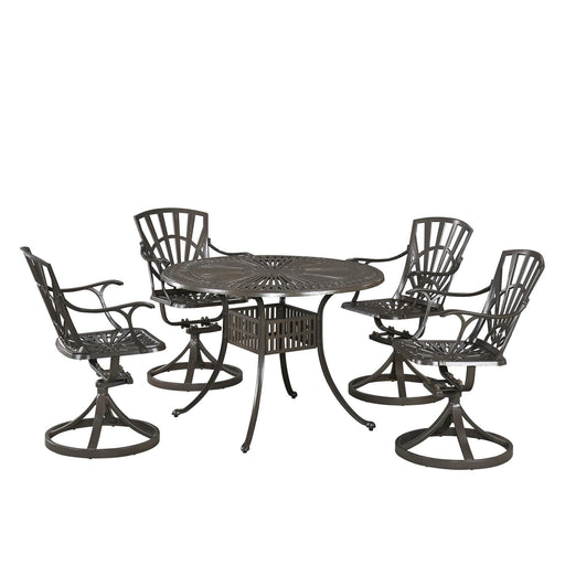 Largo Dining Set with Swivel Chairs by homestyles image