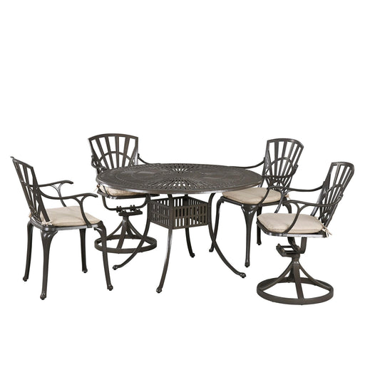 6661-3258C Grenada 5 Piece Outdoor Dining Set by homestyles image
