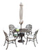 Capri 6 Piece Outdoor Dining Set by homestyles image