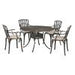 6661-328C Grenada 5 Piece Outdoor Dining Set by homestyles image