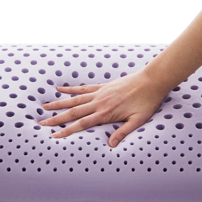 Malouf Zoned Dough® Lavender Pillow - LasVegasFurnitureOnline.com
