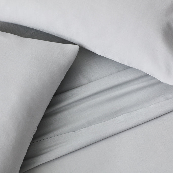 Malouf Linen-Weave Cotton Sheet Set - LasVegasFurnitureOnline.com