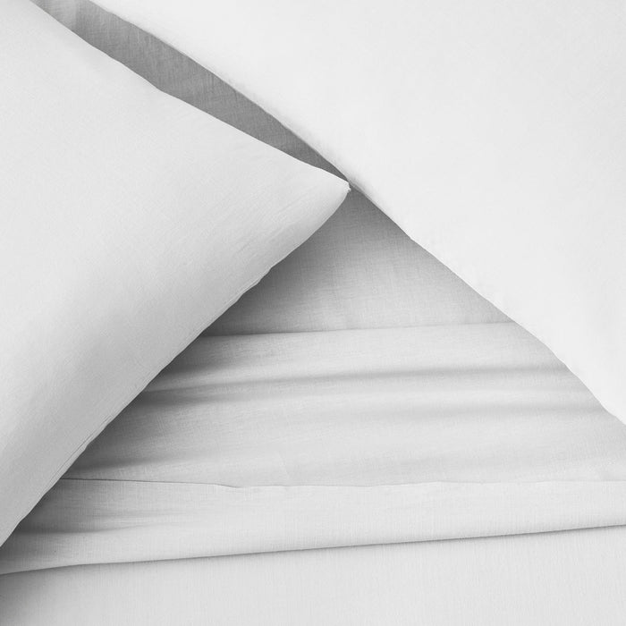 Malouf Linen-Weave Cotton Sheet Set - LasVegasFurnitureOnline.com