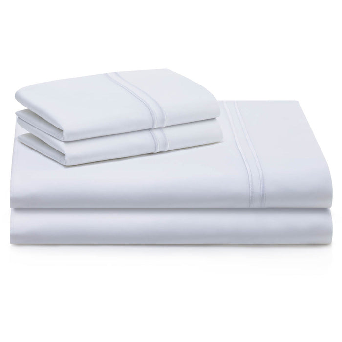 Malouf Natural Supima® Cotton Sheet Set - LasVegasFurnitureOnline.com
