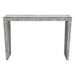 Mosaic Console Table w/ Bone Inlay in Linear Pattern by Diamond Sofa image