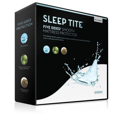 Malouf SLEEP TITE Five 5ided® Smooth Mattress Protector