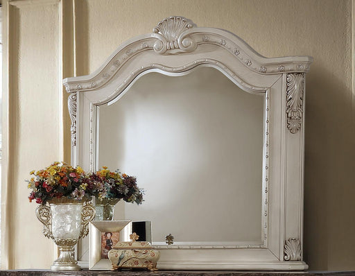 McFerran Home Furnishing B1000 Mirror in Antique White image
