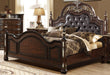McFerran Home Furnishing B9504 Queen Sleigh Bed in Brown Cherry image