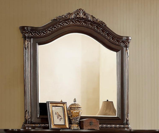 McFerran Home Furnishing B9588 Mirror in Rich Cherry image
