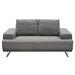Russo Loveseat w/ Adjustable Seat Backs in Space Grey Fabric by Diamond Sofa image