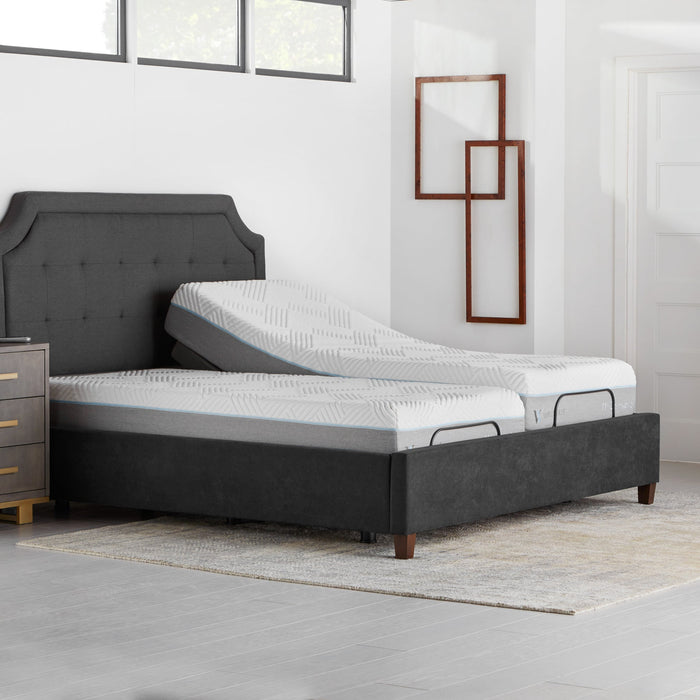 Malouf E455 Smart Adjustable Bed Base - LasVegasFurnitureOnline.com