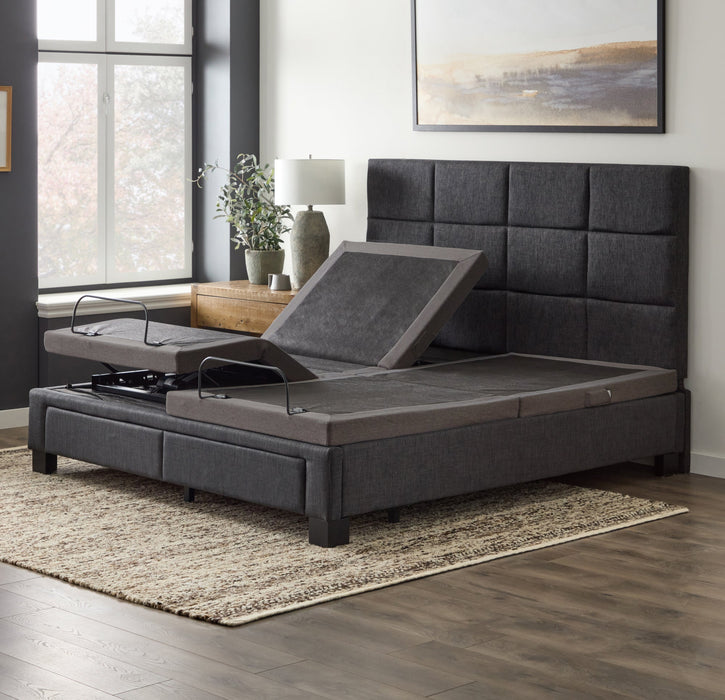 Malouf M455 Smart Adjustable Bed Base - LasVegasFurnitureOnline.com