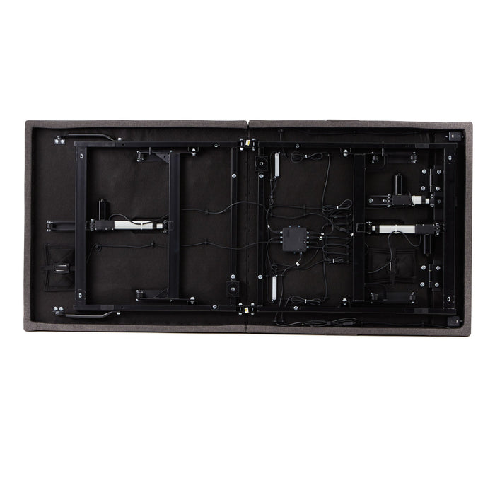 Malouf S655 Smart Adjustable Bed Base - LasVegasFurnitureOnline.com