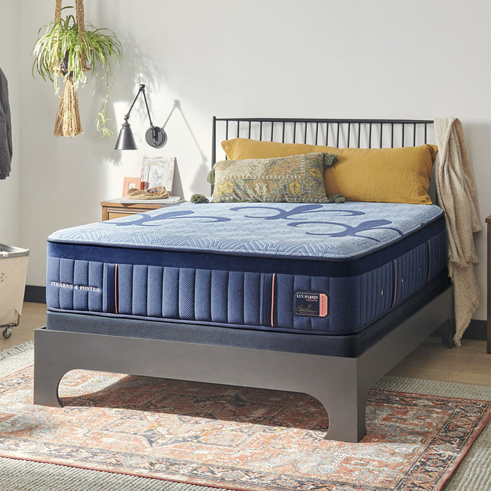 Stearns & Foster Lux Hybrid Soft - LasVegasFurnitureOnline.com