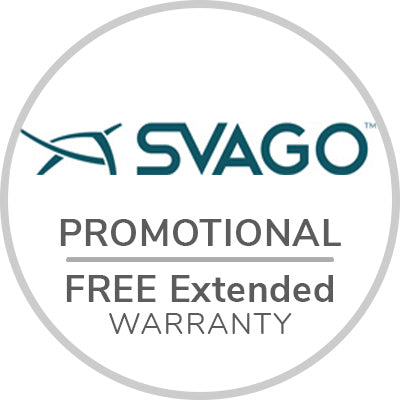 Svago's Free Promo Warranty (3-Yr parts 3-Yr labor)