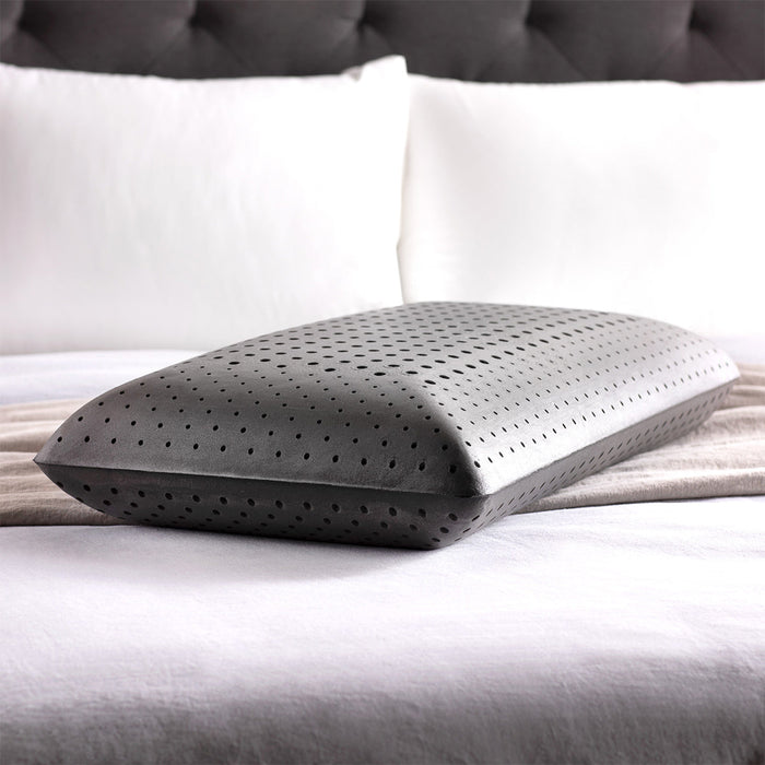 Malouf Zoned ActiveDough® + Bamboo Charcoal Pillow - LasVegasFurnitureOnline.com