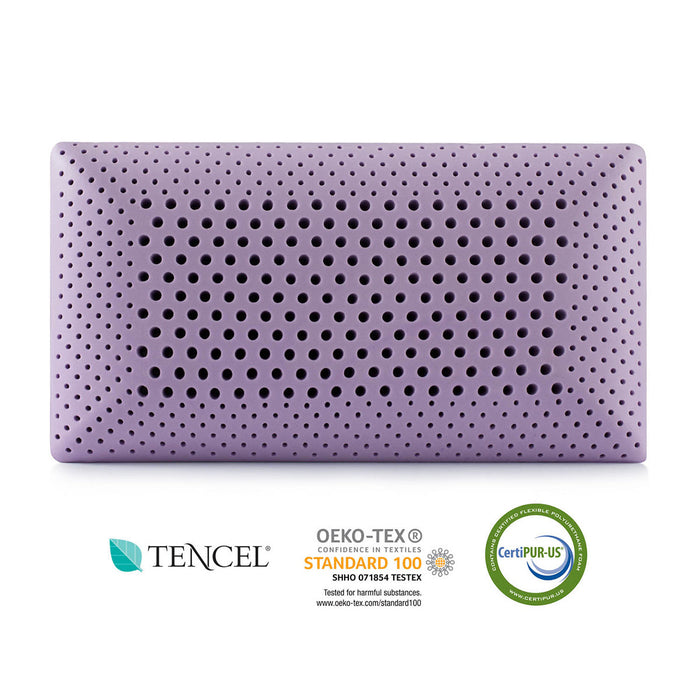 Malouf Zoned ActiveDough® + Lavender Pillow - LasVegasFurnitureOnline.com