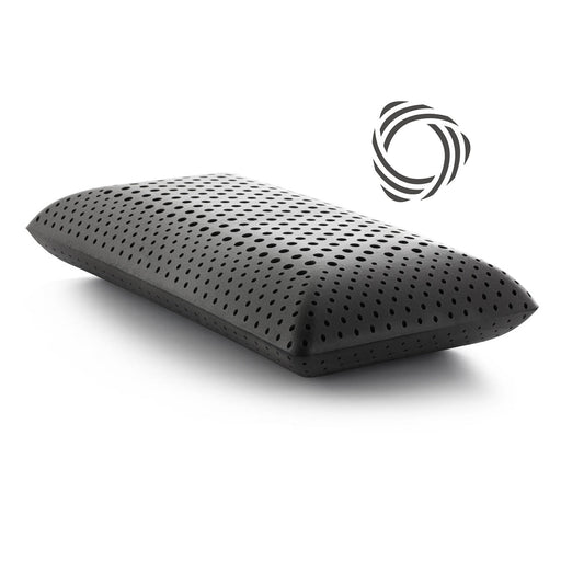 Malouf Zoned ActiveDough® + Bamboo Charcoal Pillow - LasVegasFurnitureOnline.com