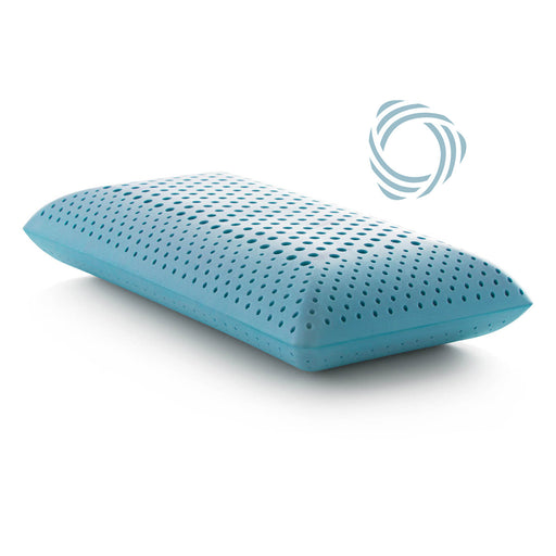 Malouf Zoned ActiveDough® + Cooling Gel Pillow - LasVegasFurnitureOnline.com
