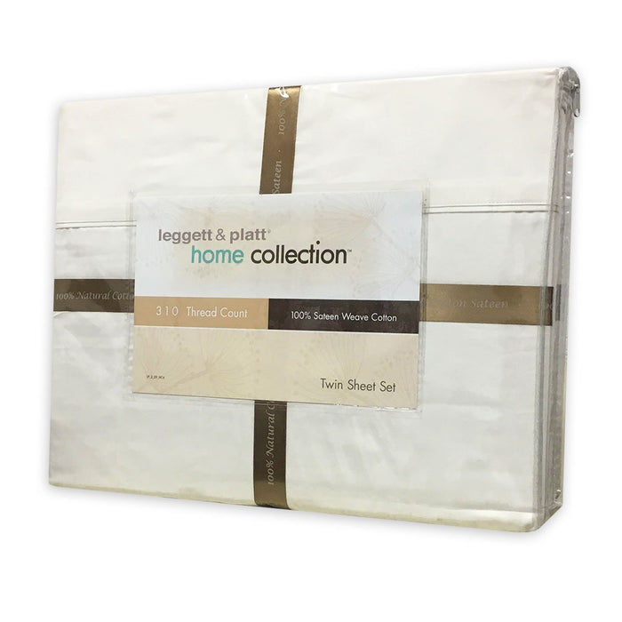 Leggett & Platt Home Textiles 100% Sateen Weave Cotton Sheet Set - Floor Model - LasVegasFurnitureOnline.com