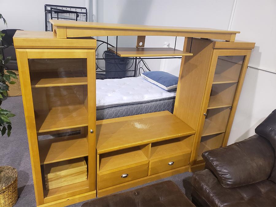 TV Stand Entertainment Center - Floor Model Clearance